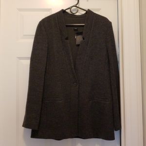 Club Monaco charcoal "menin blazer"
